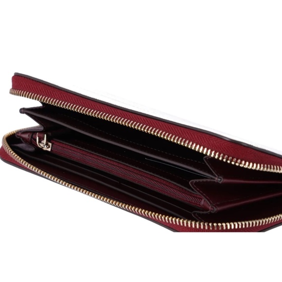 NWT NEW Kate Spade Madison Leather Large Continental Zip Wallet Lilac Moon KC509 - Picture 7 of 8